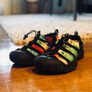 Keen Newport Retro Water Shoes in Original Tye Dye